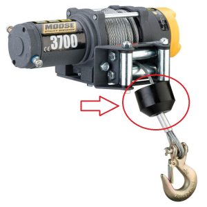 Moose ATV Winch Bumper Cable Fairlead Stop Stopper Cushion-0