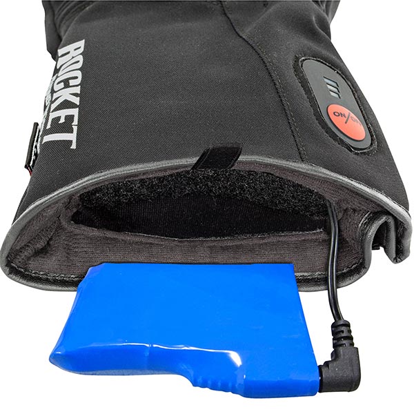 Joe Rocket Rocket Burner Cold Weather Heated Motorcycle Street Gloves-38750