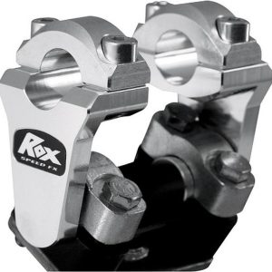 Rox Universal Aluminum 2 Inch Pivoting Handlebar Riser For 7/8 Bars Clamps-0