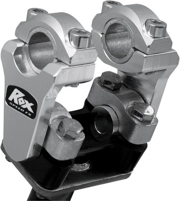 Rox Speed FX 2'' Pivoting Handlebar Riser For 7/8 & 1 1/8 Bar Clamps -0