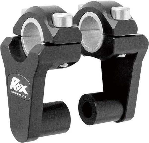 Rox Speed FX 2'' Pivoting Handlebar Riser For 7/8 & 1 1/8 Bar Clamps -0