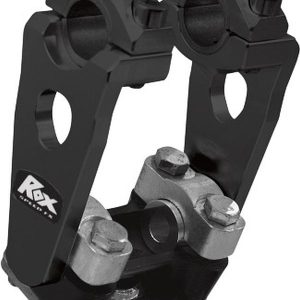 Rox Speed FX 3.5" Pivoting Handlebar Riser For 7/8 & 1 1/8 Bar Clamps -0