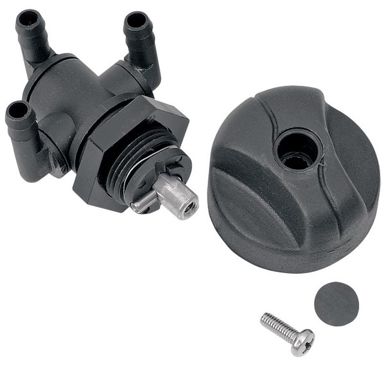 WSM 3 Way Fuel Valve With Knob For Sea Doo-0