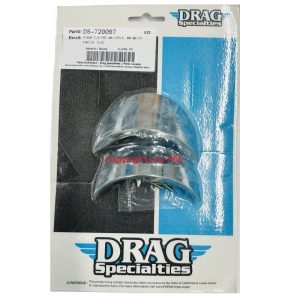 Drag Specialties Chrome Rear Turn Signal Visors For Harley-0