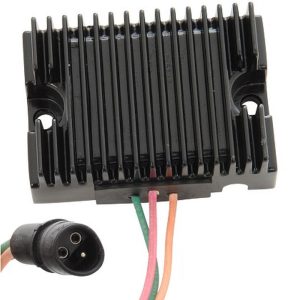 Drag Specialties Black 12V Voltage Regulator