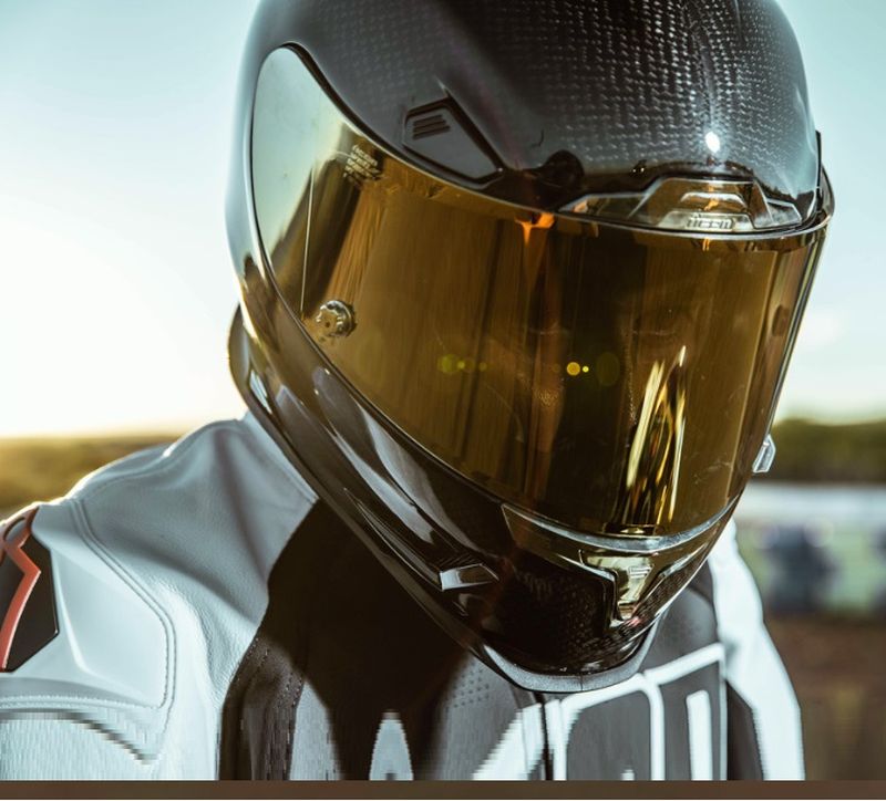 Icon Optic Trac Replacement Face Shield For Airframe Pro/Airform/Airmada Helmet -250317