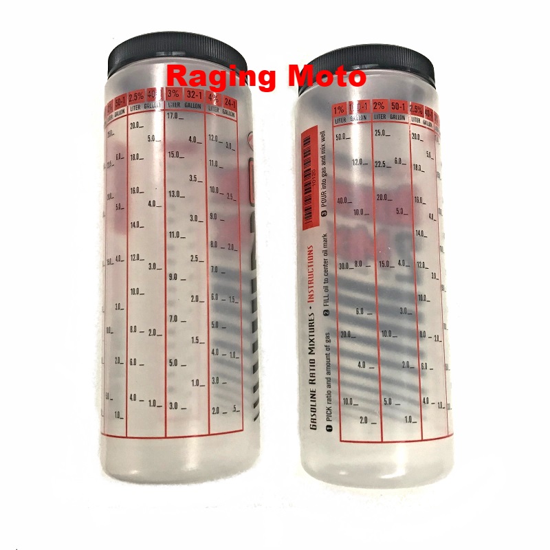 Two Pack Maxima Quick 2 Mix 2 Stroke Oil - Gas Mixer Oil Ratio Mixing Bottles -164527