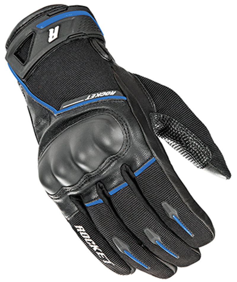 Joe Rocket Super Moto Gloves Black/Blue