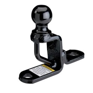 Moose 2" Hitch 3" Rice W/ Ball Mount ATV Honda Polaris Yamaha Kawasaki Can-Am-0