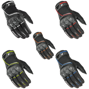 Joe Rocket Super Moto Gloves Black/White