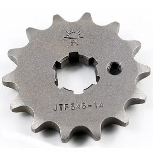 JT Front Sprocket 14 Teeth 420 Chain Series For Kawasaki Suzuki Yamaha-0