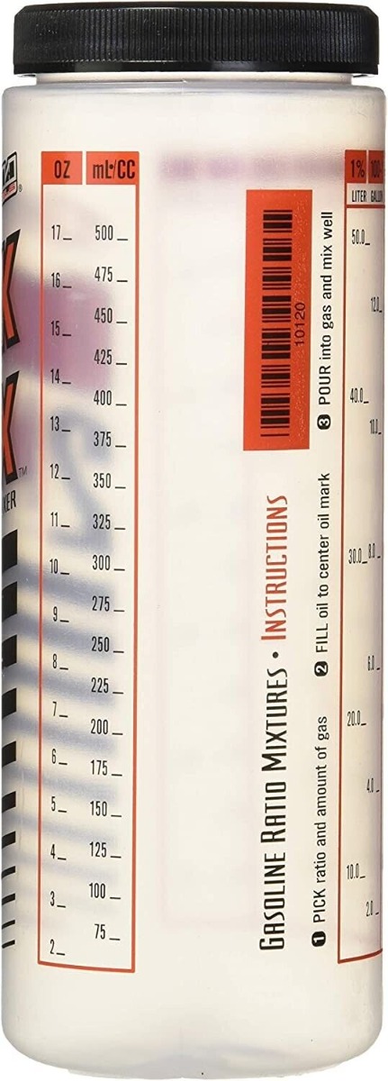 Two Pack Maxima Quick 2 Mix 2 Stroke Oil - Gas Mixer Oil Ratio Mixing Bottles -261833