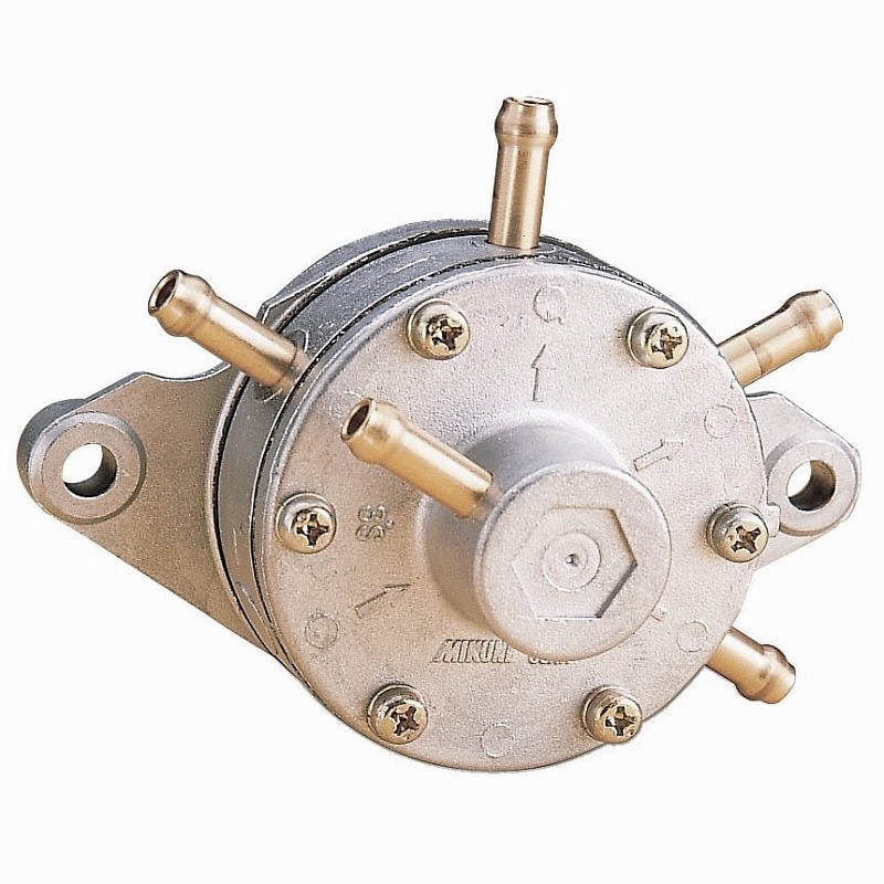 Genuine Mikuni Fuel Pump Triple Round Outlet 35 Liter Per Hour - DF52-92-0