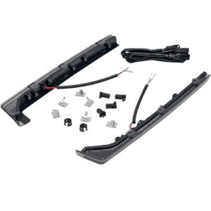 Drag Specialties Tour Pak accent smoke lenses light kit Harley Electra Glide