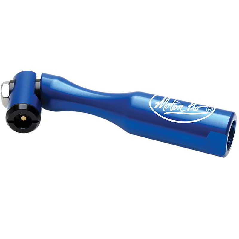 Motion Pro Fill Pivoting Angled Head Air Chuck for Tire Valve Stem Harley Metric