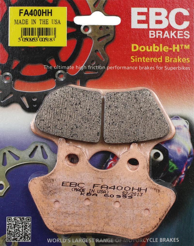EBC Double H Sintered Harley-Davidson Brake Pads Set FA400HH-0