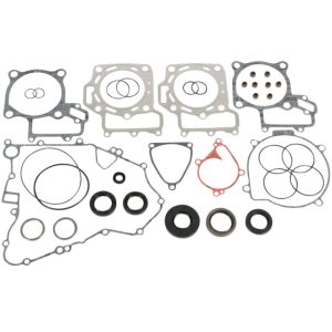 Moose Complete Gasket Set W/ Oil Seals Kawasaki Suzuki KSV700 KFX V-Force 04-09