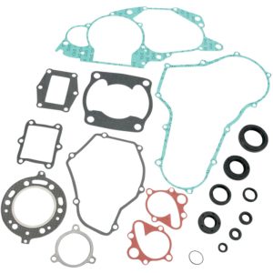 Moose Complete Gasket Set W/ Oil Seals Honda ATC250R 85-86 TRX250RFourTrax 86-89