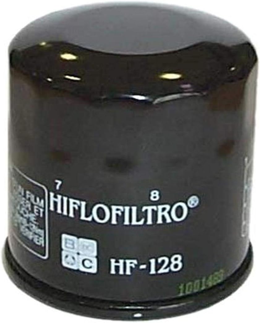 Hiflofiltro HF128 Oil Filter 4 Pack Kawasaki KAF400 KAF620 KAF950 Mule 4x4-263334