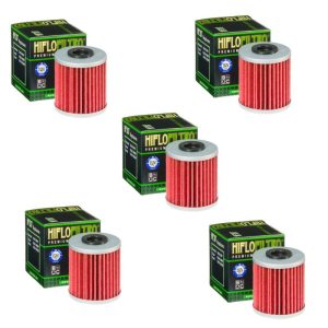 HifloFiltro 5 Pack Oil Filter Beta EVO 250 300 Kawasaki KX250F RMZ250 RMZ450-0