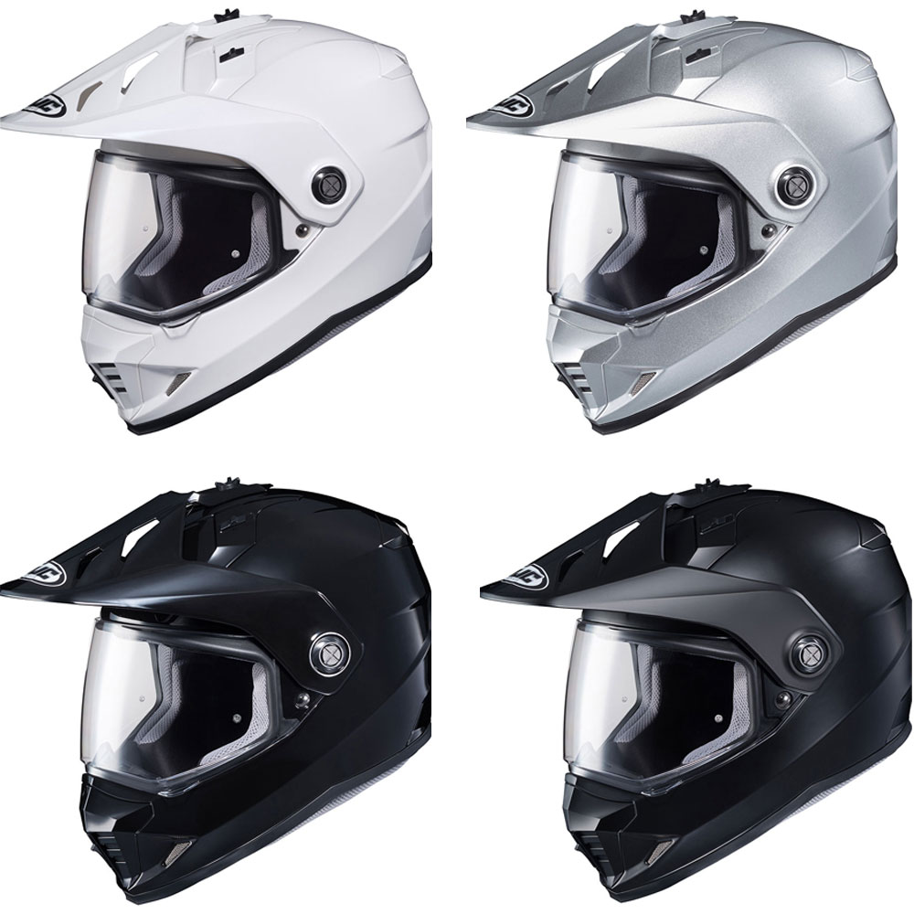 HJC DS-X1 Dual Sport Helmet Matte Black