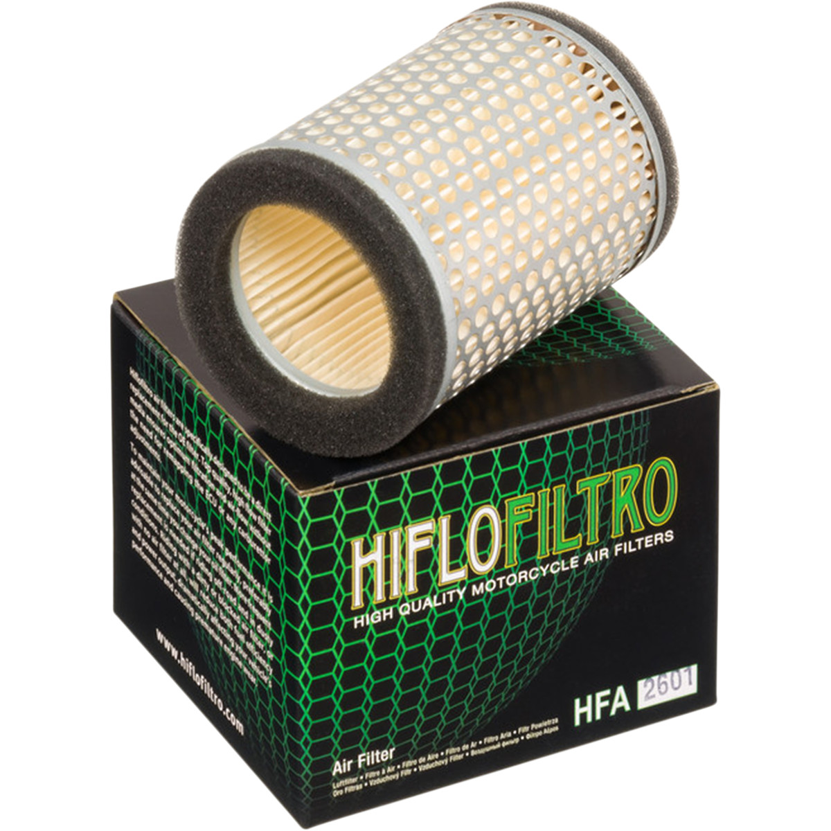 Hiflofiltro Air Filter Kawasaki KZ650H CSR 78-80 / KZ750E KZ750H Ltd 80-82 - HFA2601-0