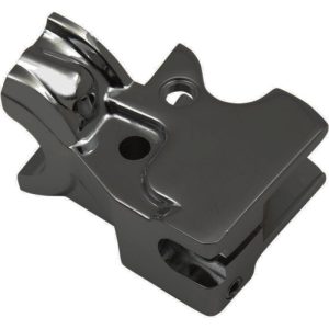 Drag Specialties Matte Black Clutch Lever Bracket - 0615-0267-0