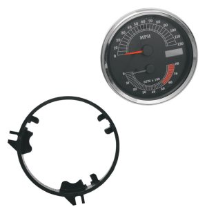 Drag Specialties 120 Mph Electronic Speedometer/Tachometer For Harley 2210-0103-0