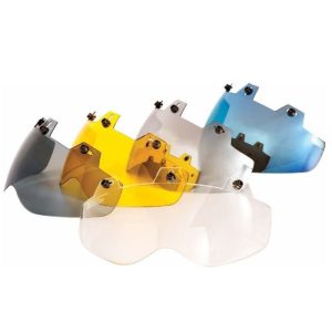 Echo 3-Snap Shorty Face Shield-Smoke