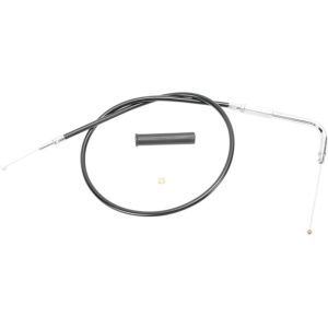 Drag Specialties 30 Inch Black Vinyl Throttle Cable Harley 0650-0345-0
