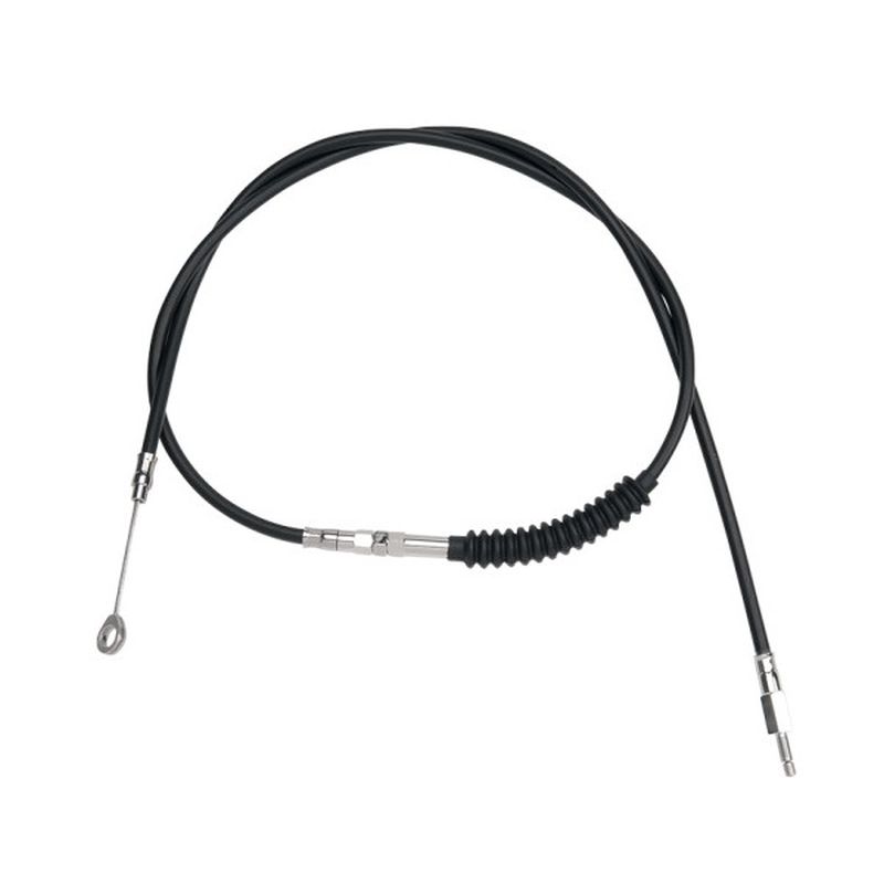 Drag Specialties 78-11/16 Inch Black Vinyl Clutch Cable Harley 0652-1405-0