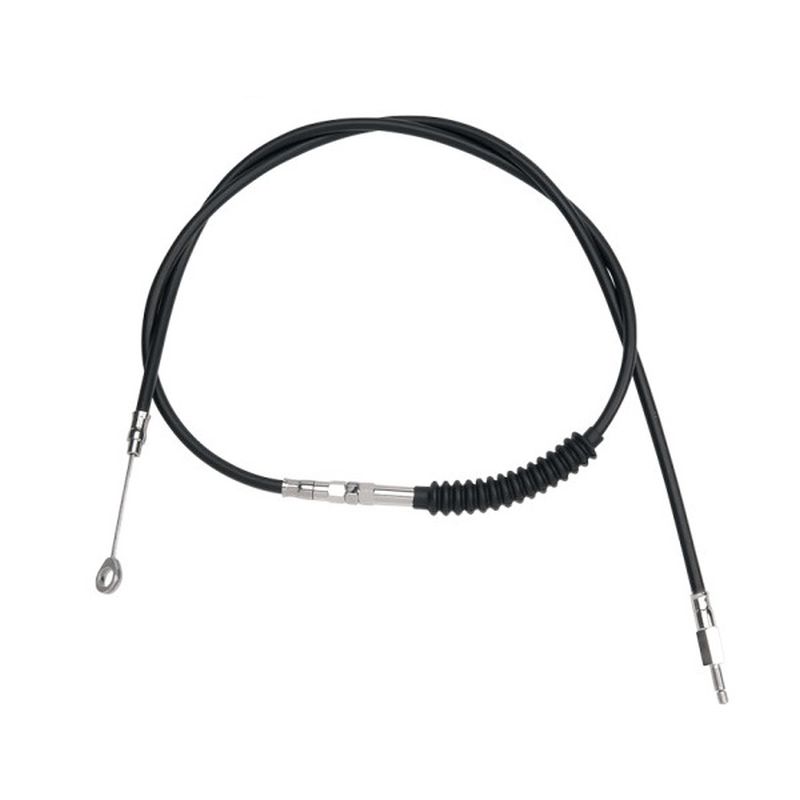 Drag Specialties 68-11/16 Inch Black Vinyl Clutch Cable Harley 0652-1410-0