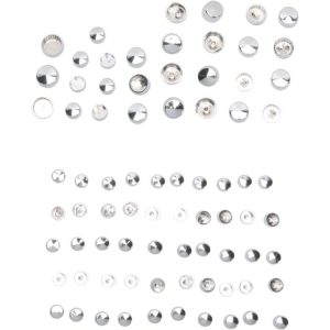 Drag Specialties Chrome Engine Bolt Cover Kit - 2401-0697-0