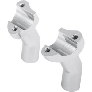 Drag Specialties Chrome Forged Aluminum Handlebar Riser - 0602-0408-0