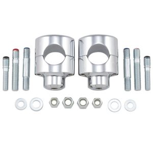 Drag Specialties Chrome 1 1/2" Big Buffalo Riser 0602-0465-0