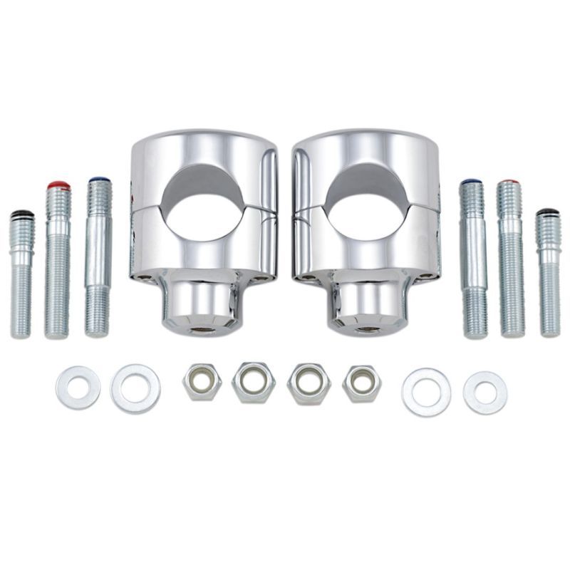 Drag Specialties Chrome 1 1/2" Big Buffalo Riser 0602-0465-0