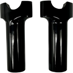 Drag Specialties Gloss Black Buffalo Straight Riser - 0602-0520-0
