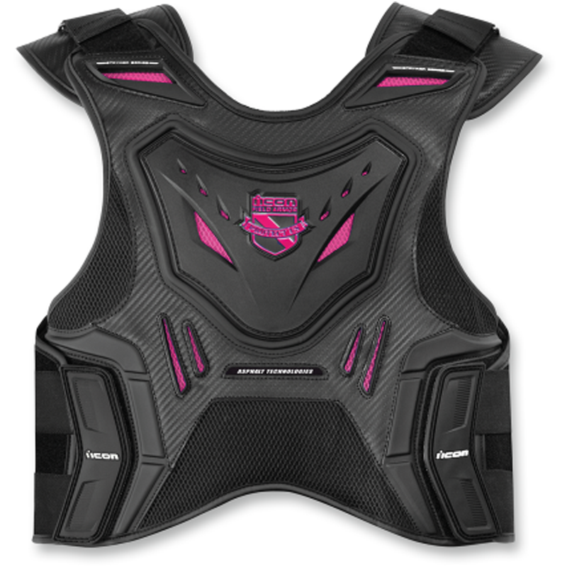 Icon Stryker Womens Vest Black/Pink