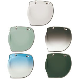 Bell 3-Snap Deluxe Bubble Faceshield Helmet Clear