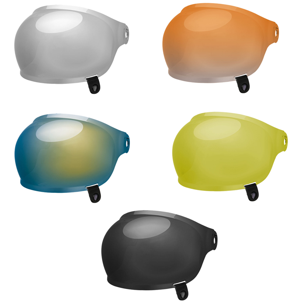 Bell Bullitt Bubble Black Tab Faceshield Helmet Clear