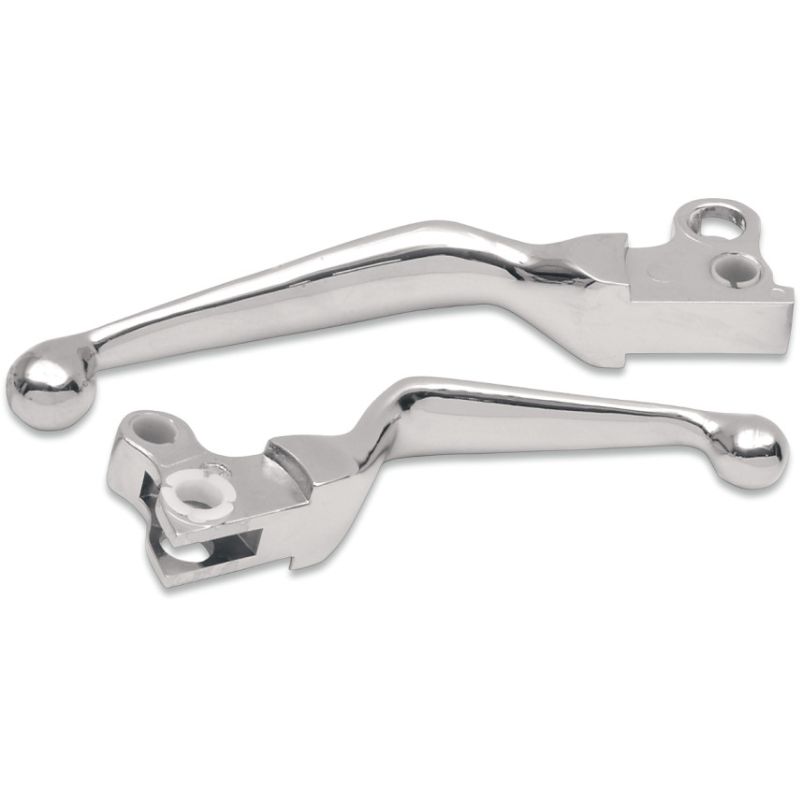 Drag Specialties Chrome Wide Blade Lever Set Harley-Davidson DS-273145A-0