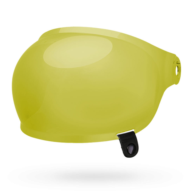 Bell Bullitt Bubble Black Tab Faceshield Helmet Yellow