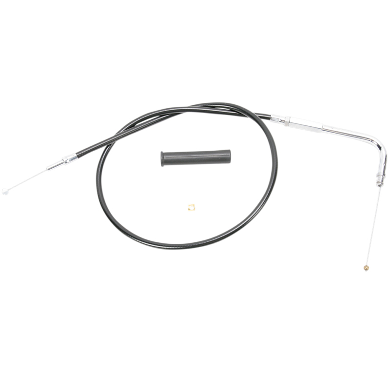 Drag Specialties 45 1/2" Alternative Length Black Vinyl Throttle Cable 0650-0341