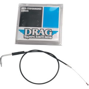 Drag Specialties 41 Inch Black Vinyl Throttle Cable For Harley 0650-0337