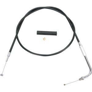 Drag Specialties 44 Inch Black Vinyl Throttle Cable For Harley 0650-1088-0