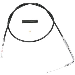 Drag Specialties 48.50 Inch Black Vinyl Idle Cable For Harley-Davidson 0651-0239-0