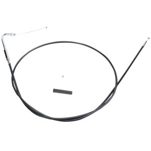 Drag Specialties 58 Inch Black Vinyl Throttle Cable For Harley 0651-0710