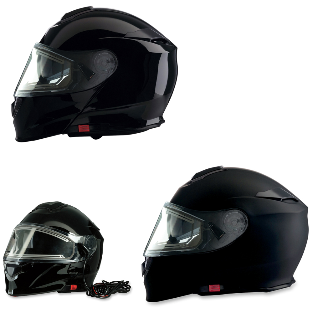 Z1R Solaris Modular With Electric Face Shield Snow Full Face Motorcycle Helmet-134219