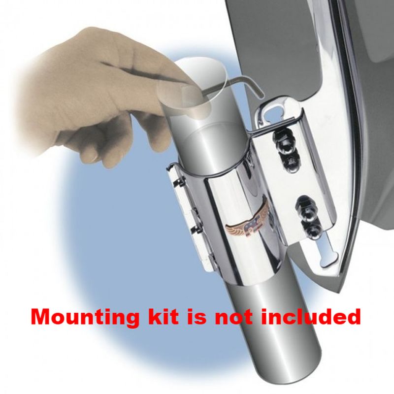 National Cycle Custom Heavy Duty Clear Windshield For Indian - N2220-156782