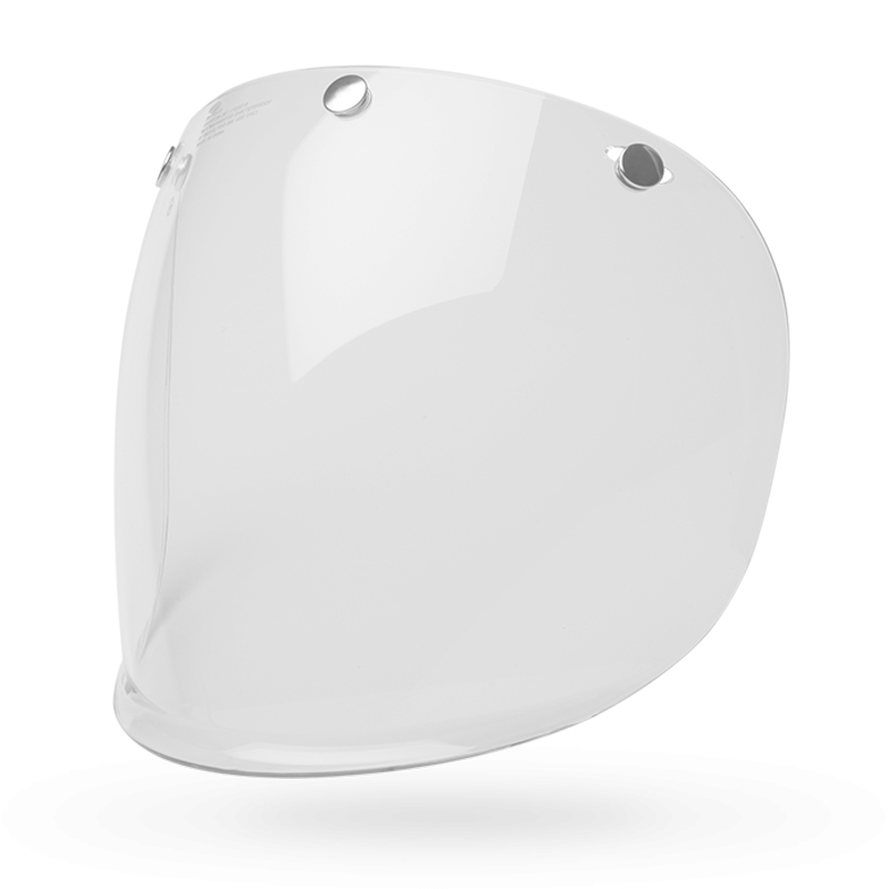Bell 3-Snap Faceshield Helmet Clear